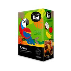 Alimento Extrusada Com Frutas Para Arara Tropical Bird 700g