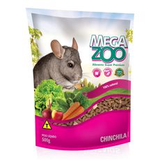 Alimento Extrusado Megazoo Para Chinchila 500g
