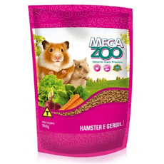Alimento Extrusado Megazoo Para Hamster E Gerbil 900g