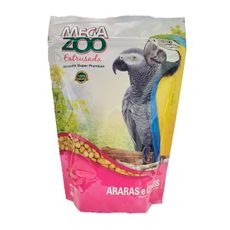 Alimento Extrusado Para Araras E Congos Megazoo 600g