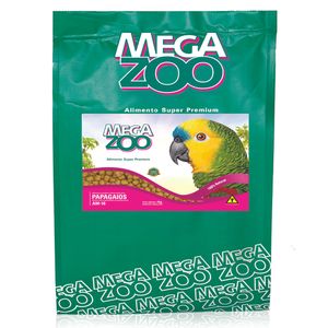 Alimento Extrusado Para Papagaio Megazoo Regular Bits (AM16) 4kg