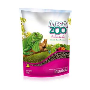 Alimento Para Iguana e Répteis Herbívoros 280g Megazoo