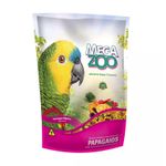 Alimento Para Papagaio Megazoo Frutas E Legumes 4kg
