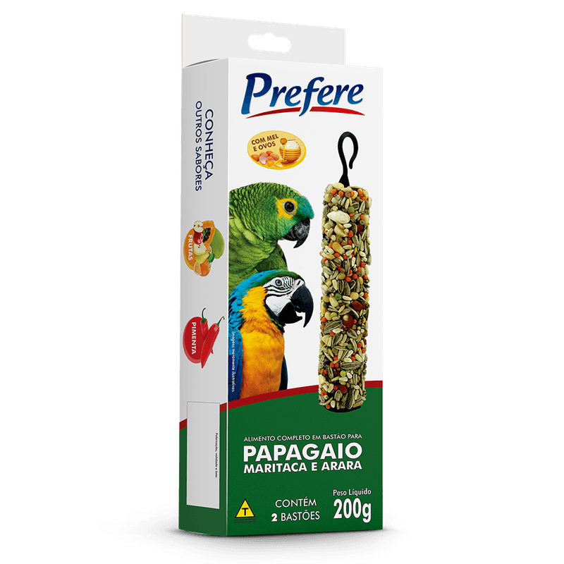 prefere-bastao-papagaio-200g-arara-maritaca