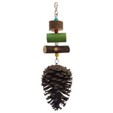 Brinquedo Para Aves Bragança Pêndulo Com Pinha