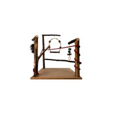Brinquedo Playground Mini Parque Natural Para Aves Morapet