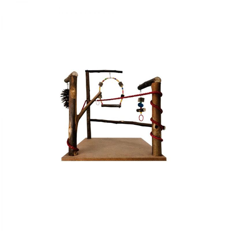 Brinquedo_Playground_Mini_Parque_Natural_Para_Aves_Morapet