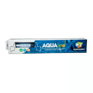 Luminária Para Terrário Aqualed Branca/azul/Rosa 90-100cm 56w 2900 Lm