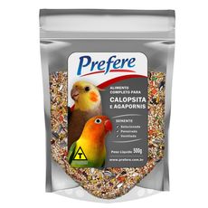 Mix de Sementes Para Calopsita e Agapornis Prefere 500g
