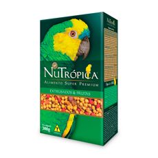 Ração Nutrópica para Papagaio Com frutas - 300g