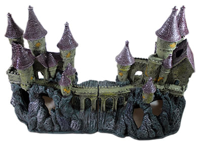 Toca Enfeite Castelo Mal Assombrado Para Terrários