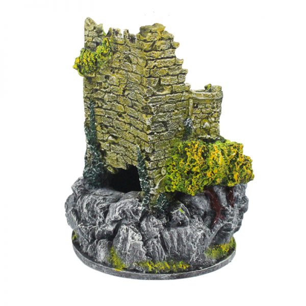 Toca Castelo Medieval Para Terrário Repteis E Aracnideos