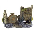 Toca Enfeite Para Repteis E Aracnideos Em Resina G Castelo Medieval