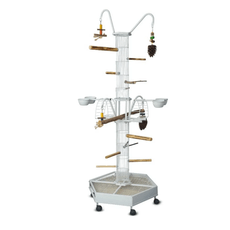 Brinquedo Playground Gran Play Toy Para Aves Branco Morapet