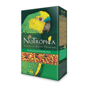 Ração Nutrópica para Papagaio Com frutas - 1,2kg