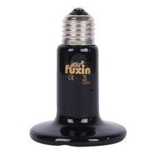 Lampada de Cerâmica Fuxin Para Aquecimento de Répteis 110v 100w G