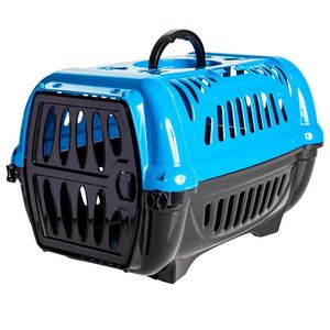 Caixa De Transporte N1 Para Animais De Pequeno Porte Jel Plast Azul