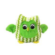 Brinquedo De Pelúcia Para Pets Coruja Verde