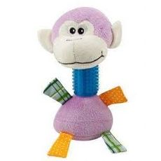 Brinquedo De Pelúcia Para Pets Macaquinho com Mordedor