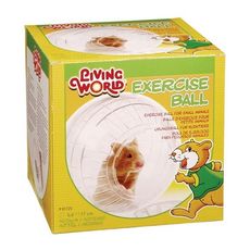 Globo De Acrílico Médio Para Exercício De Roedores