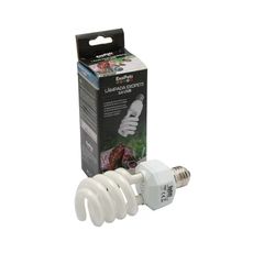 Lampada UVB 2.0 Para Aves E Anfíbios Exopets 26w