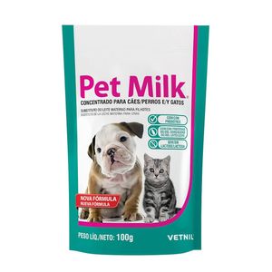 Suplemento Vetnil Substituto Do Leite Materno Pet Milk 100g