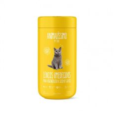 Lenço Umedecido Para Gatos Animalíssimo 75un