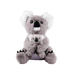 Brinquedo De Pelúcia Mamãe Coala Com Filhote Fofy Toys