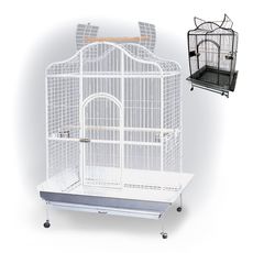 Viveiro Chalé Para Aves Chalesco - Branco