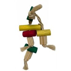 Brinquedo Para Pássaros Sisal Fundo Modelo 01 Animalíssimo