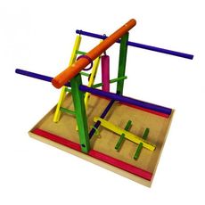 Brinquedo Playground Parquinho 1 Para Pássaros Animalísssimo