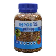 Micro Gammarus Desidratado Para Alimentação De Répteis Imporpet 45g