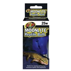 Lâmpada de Aquecimento Noturna Moonlite Para Répteis Zoo Med 25w 110v
